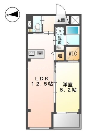 ブリエ　ロッシュ　Ｕの物件間取画像